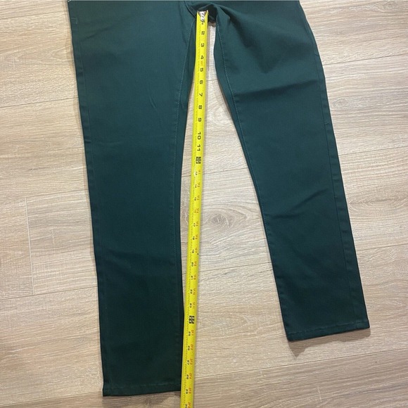 Vintage Southpole Size 32x29 Mens Green Jeans Flex The Movement Straight Leg - Picture 3 of 4